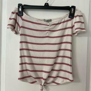 Women’s Tie Crop Top // Size S